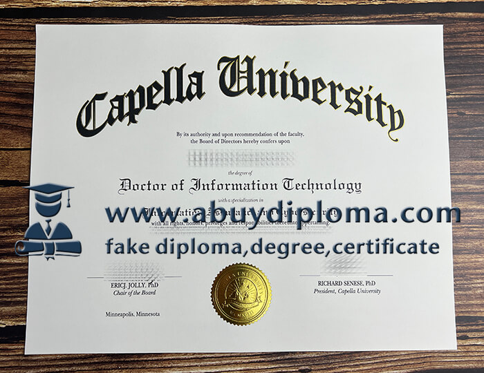 Buy Capella University fake diploma, Make Capella University diploma.