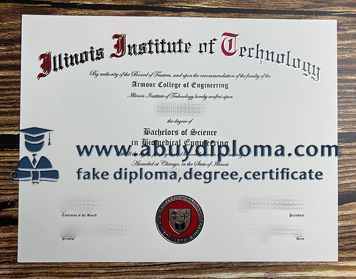 Buy Illinois Institute of Technology fake diploma, Make Illinois Institute of Technology diploma.