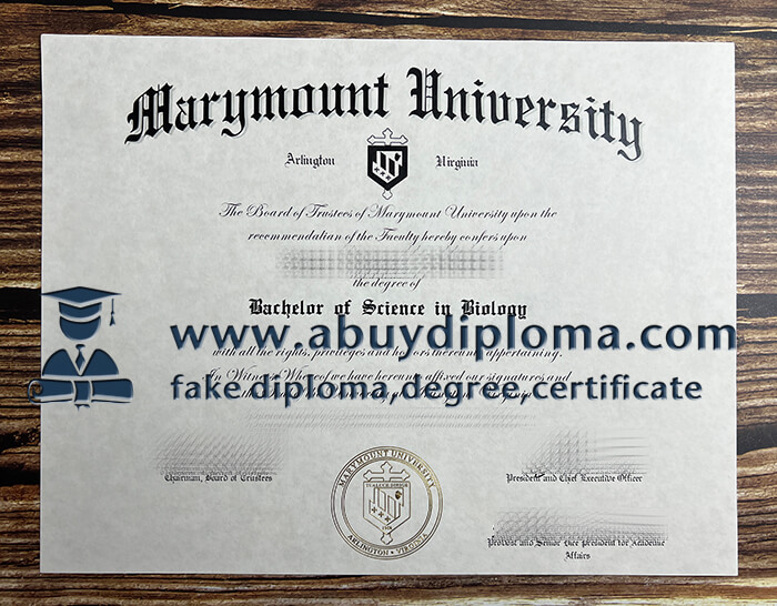 Buy Marymount University fake diploma, Get Marymount University fake diploma.