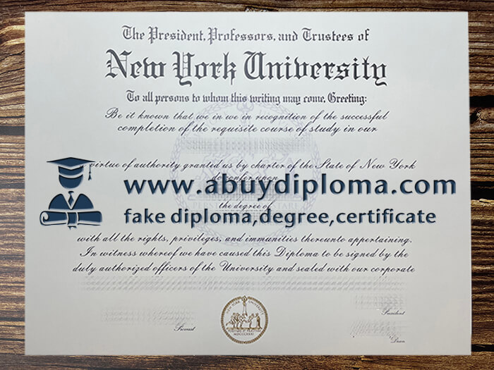 Buy New York University fake diploma, Buy NYU fake diploma.