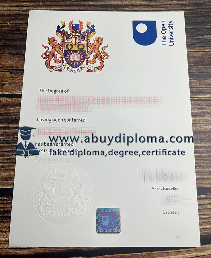 Buy Open University fake diploma, Buy OU fake diploma.