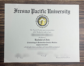 Get Fresno Pacific University fake diploma.