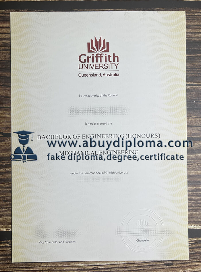 Buy Griffith University fake diploma.