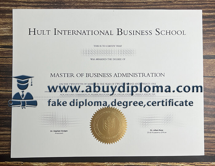 Buy Hult International Business School fake diploma.