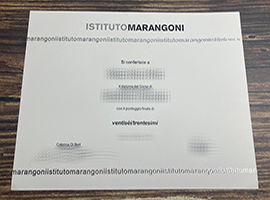 Get Istituto Marangoni fake diploma.