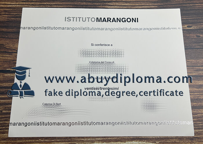 Buy Istituto Marangoni fake degree.