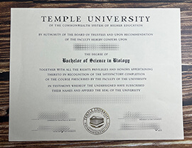 Get Temple University fake diploma.