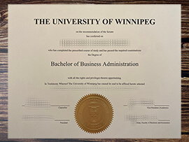 Get University of Winnipeg fake diploma.