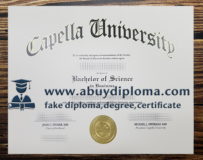 Get Capella University fake diploma.