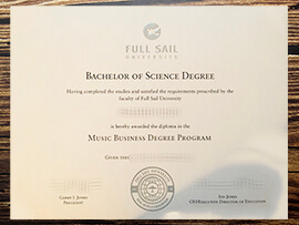 Buy Full Sail University fake diploma.