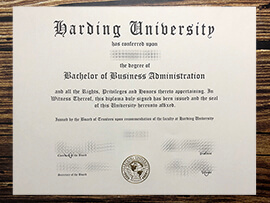 Purchase Harding University fake diploma.