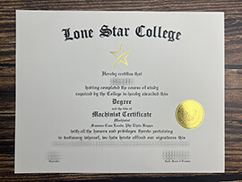 Purchase Lone Star College fake diploma.