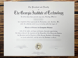 Get Georgia Institute of Technology fake diploma.