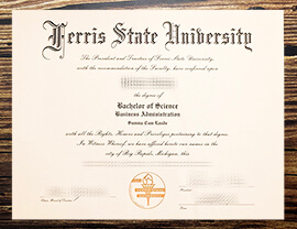 Get Ferris State University fake certificate.