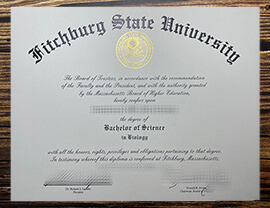 Get Fitchburg State University fake diploma.