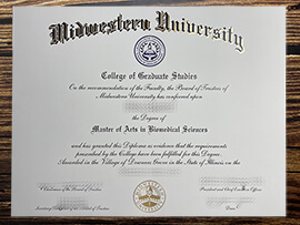 Get Midwestern University fake diploma online.