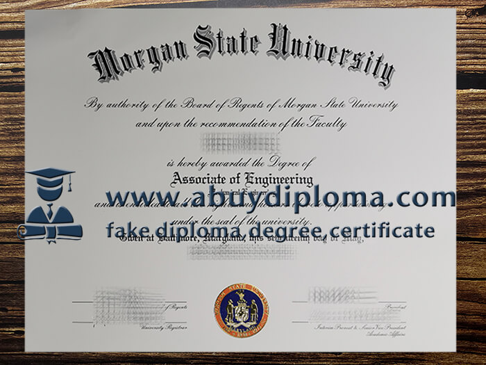 Get Morgan State University fake diploma, Make MSU diploma online.