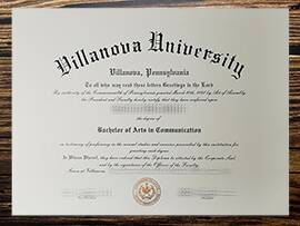 Get Villanova University fake diploma online.