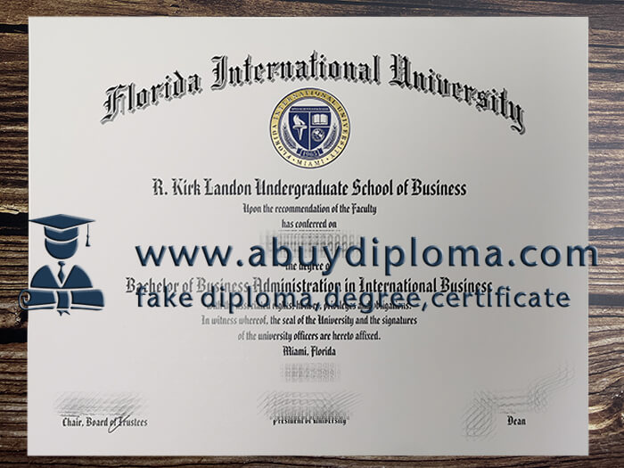 Buy Florida International University fake diploma, Make FIU degree,