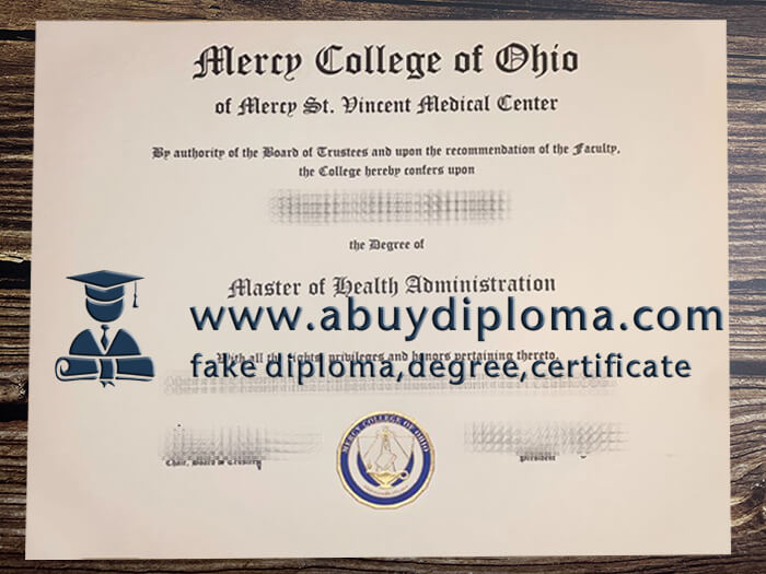 Buy Mercy College of Ohio fake diploma online.