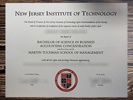 Buy New Jersey Institute of Technology fake diploma.