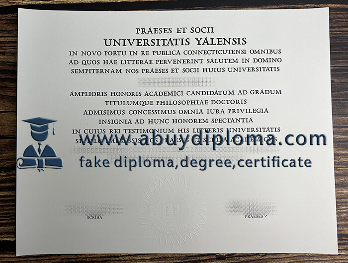 Buy Universitatis Yalensis fake diploma online.