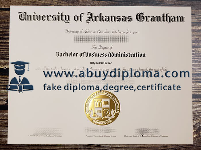 Buy University of Arkansas Grantham fake diploma.