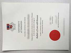 Get University of Tasmania fake diploma online.