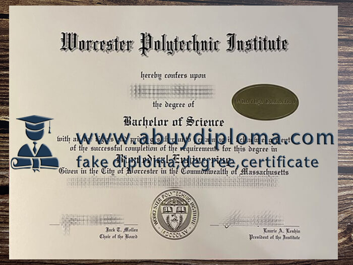 Buy Worcester Polyterhnic Institute fake diploma.