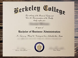 Buy Berkeley College fake diploma online.
