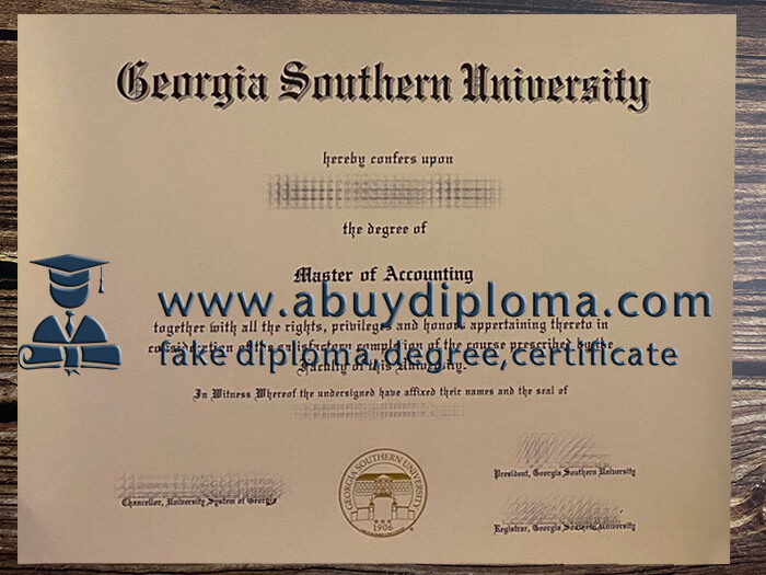 Buy Georgia Southern University fake degree online.