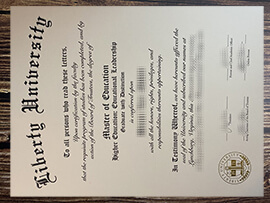 Obtain Liberty University fake diploma online.