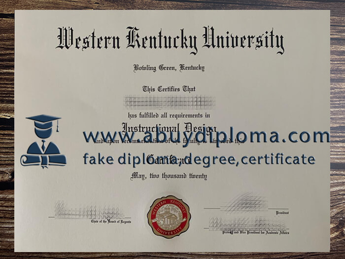 Buy Western Kentucky University fake diploma online.