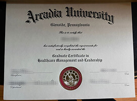 Buy Arcadia University fake diploma online.