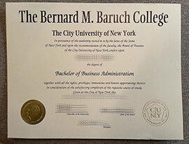 Get Baruch College fake diploma online.