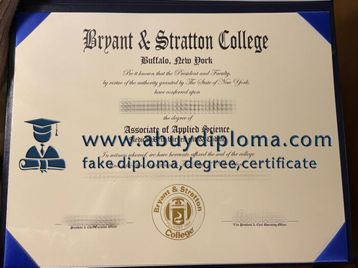 Buy Bryant & Stratton College fake diploma online.