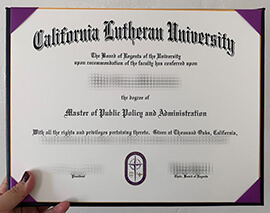 Get California Lutheran University fake degree.
