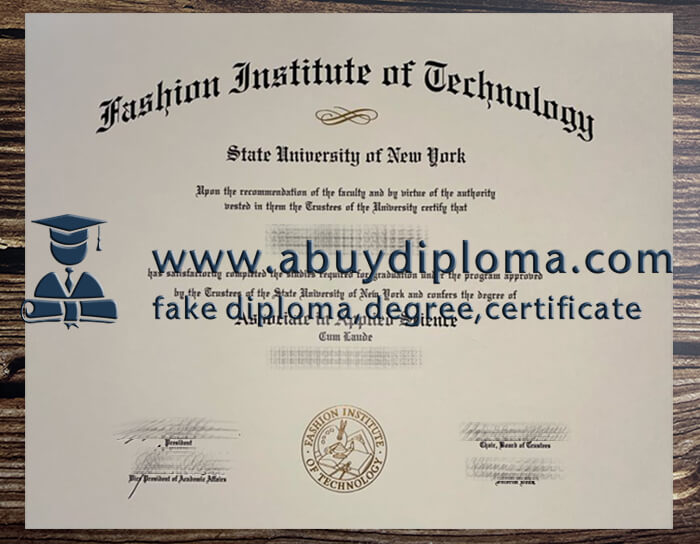 Buy Fashion Institute of Technology fake diploma, Fake FIT degree.