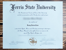 Obtain Ferris State University fake diploma online.