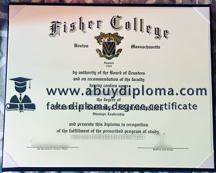 Buy Fisher College fake diploma online.