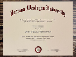 Get Indiana Wesleyan University fake diploma online.