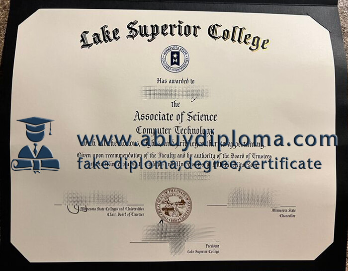 Obtain Lake Superior College fake diploma online, Fake LSC degree online.