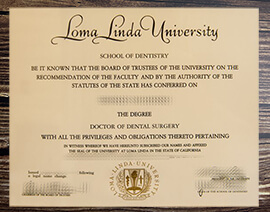 Get Loma Linda University fake diploma online.