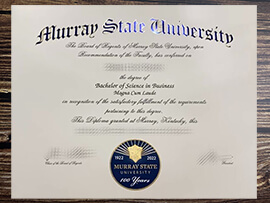 Get Murray State University fake diploma online.