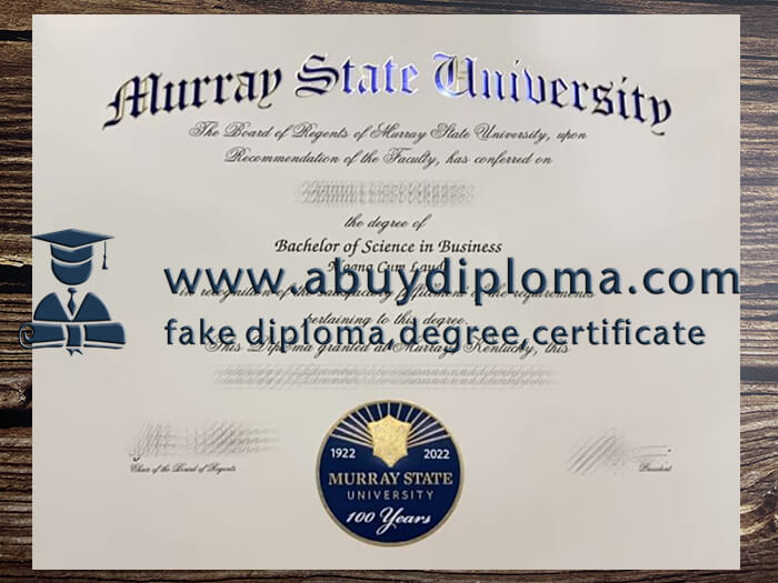 Buy Murray State University fake diploma, Fake MSU degree online.