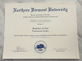 Get Northern Vermont University fake diploma online.