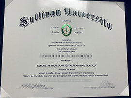 Get Sullivan University fake diploma online.