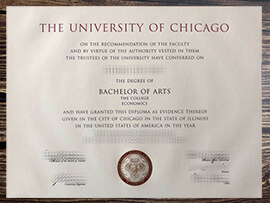 Get University of Chicago fake diploma online.