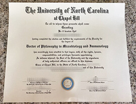 Get University of North Carolina at Chapel Hill fake diploma.