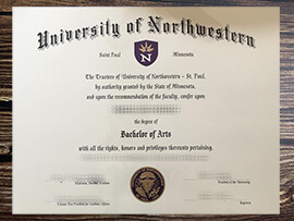 Purchase University of Northwestern fake diploma online.